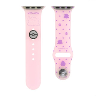 [ส่งตรงจากญี่ปุ่น] สายนาฬิกาข้อมือซิลิโคน ลายโปเกม่อน Ditto สําหรับ Apple Watch 41 40 38 มม.