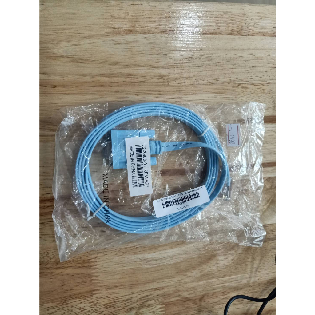 Cisco 72-3383-01 REV A2 6FT DB-9 Female to RJ45 Console Cable 28-4 Console Cable cab