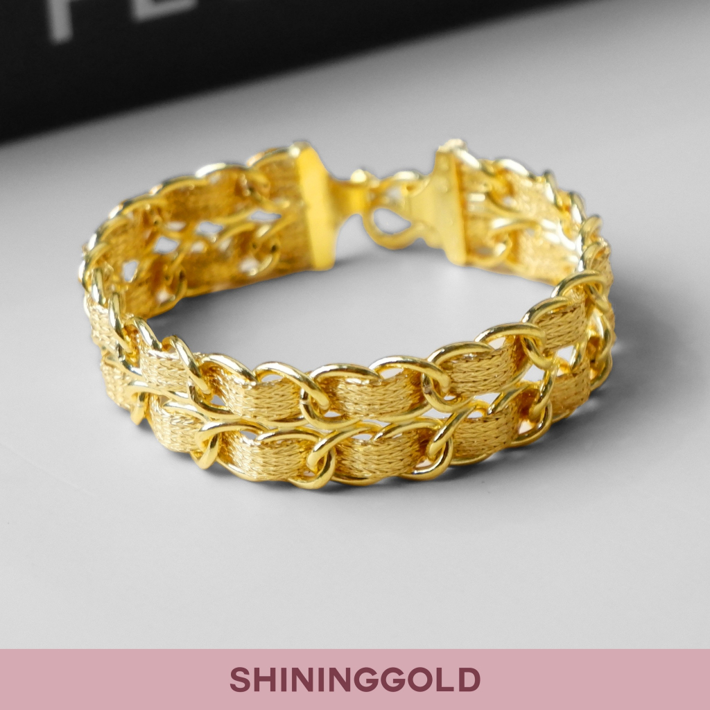 SHINING GOLD สร้อยข้อมือแพCOCO ทองคำแท้ 96.5% น้ำหนัก 1 บาท ความหรูดูแพงคือเต็มสิบ ปังไม่ไหวแล้วววว