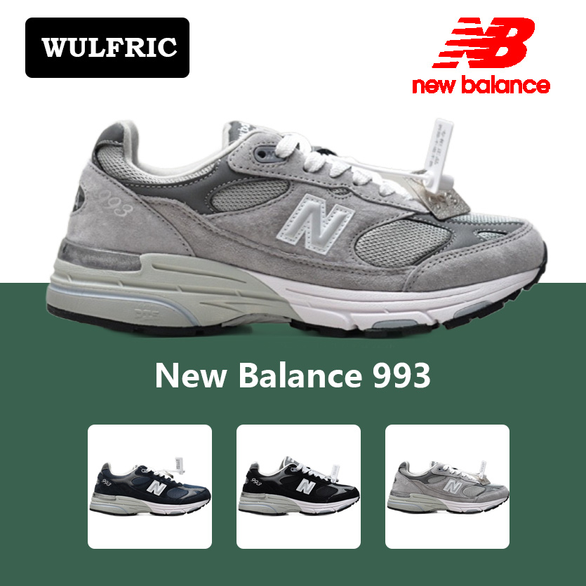 [ส่งฟรี]New Balance M993 grey รองเท้ากีฬา สําหรับผู้ชายและผู้หญิง