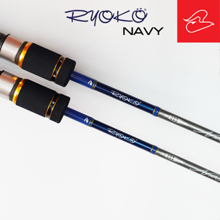 คันจิ๊กกิ้งสปินนิ่งเรียวโกะ RYOKO NAVY ยาว 6 ฟุต 1 เวท pe 0.4 - 1.2 และ 1.0 - 2.0