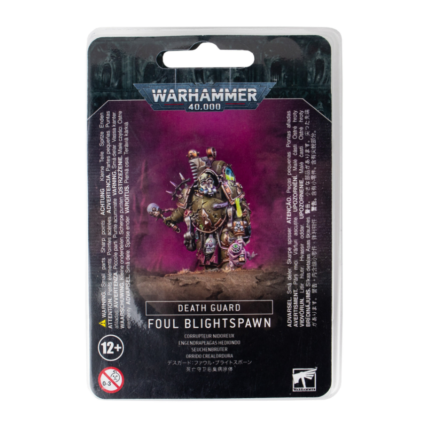 [GW พร้อมส่ง] WARHAMMER 40K: DEATH GUARD: FOUL BLIGHTSPAWN โมเดลเกมสนามจำลอง