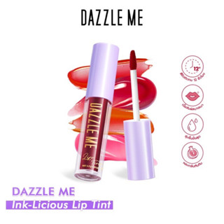 Dazzle Me Ink-Licious Lip Tint แดซเซิล มี ลิปทิ้นท์ เนื้อน้ำ พิกเมนต์แน่นสวยฉ่ำ ติดทน