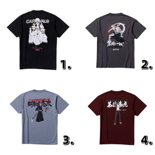 [พร้อมส่ง แท้💯]  เสื้อยืด CARNIVAL® x Bleach Collection T-SHIRT มือ1