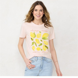 ˚◞♡ LC2 : Lauren Conrad pink fruit top