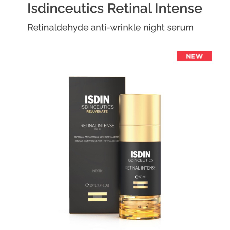 (พร้อมส่ง) Isdin Retinal Intense 50ML