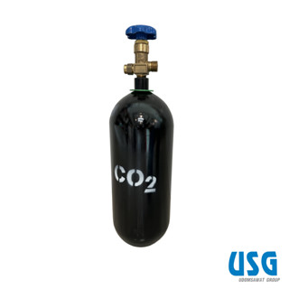 UMEGA ถัง CO2 ขนาด 1.2 คิว (สภาพดี) D1700 (บรรจุ CO2 3กก.)