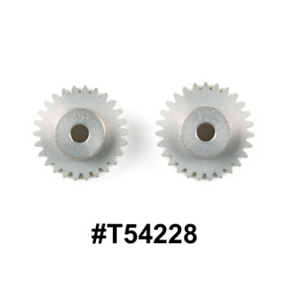 TAMIYA 54228 Fluorine Coated 06 Module Pinion Gear (26T, 27T) 0.6M