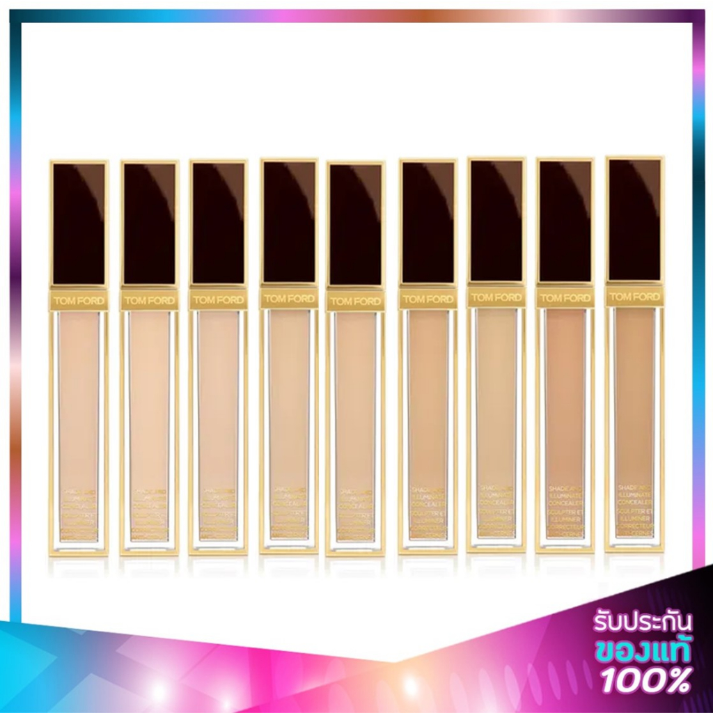 TOM FORD BEAUTY Shade And Illuminate Concealer ทอม ฟอร์ด บิวตี้ คอนซีลเลอร์(มี 9 โทนสีให้เลือก)5.4g