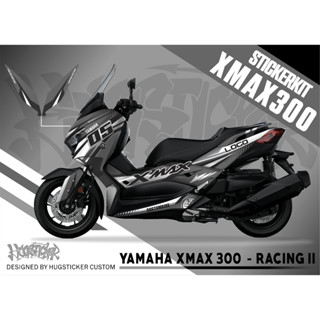 สติ๊กเกอร์สสำหรับติดรถ X-MAX - ลาย Racing II