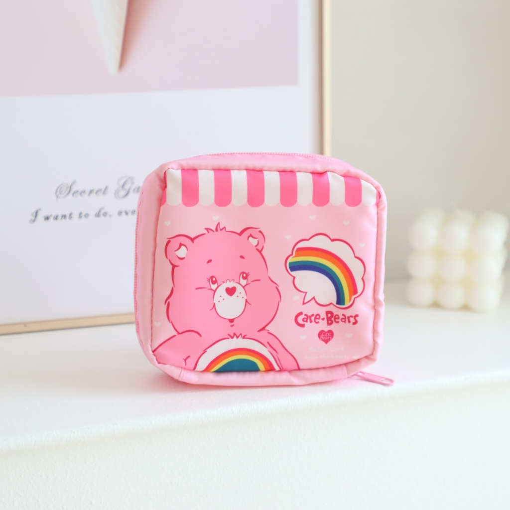พร้อมส่ง🔥กระเป๋าใส่ผ้าอนามัย ลายแคร์แบร์ กระเป๋าผ้าอนามัย งานน่ารัก
