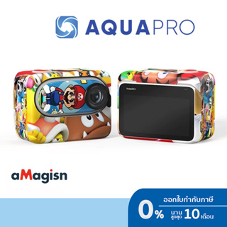 Insta360 GO 3 aMagisn Stickers Protective Skin Film No.1A Mario สติกเกอร์ฟิล์ม ป้องกันรอยขีดข่วน By Aquapro