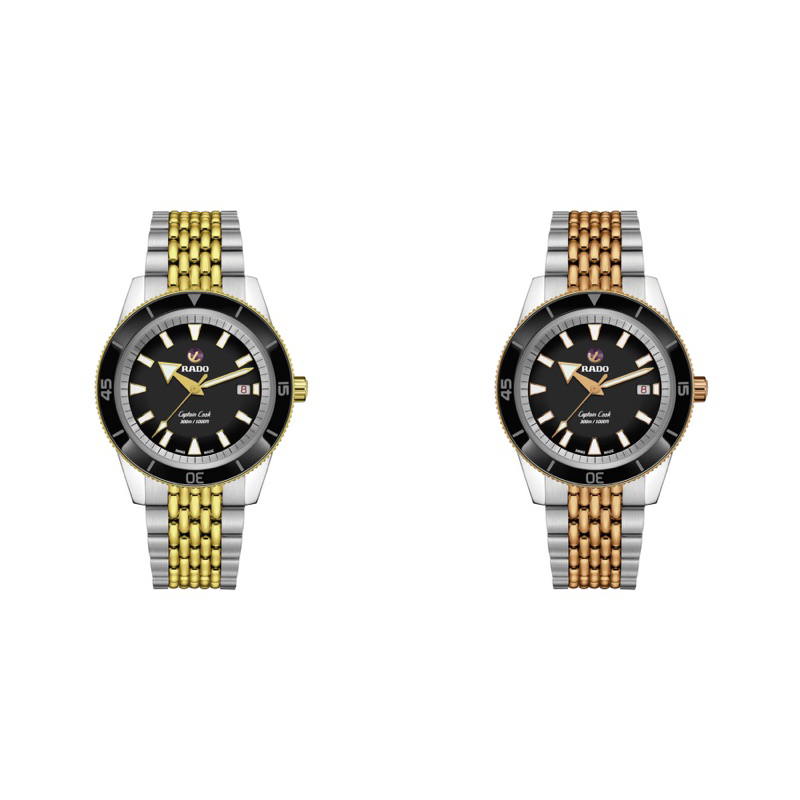 นาฬิกา RADO รุ่น CAPTAIN COOK AUTOMATIC TWO-TONES