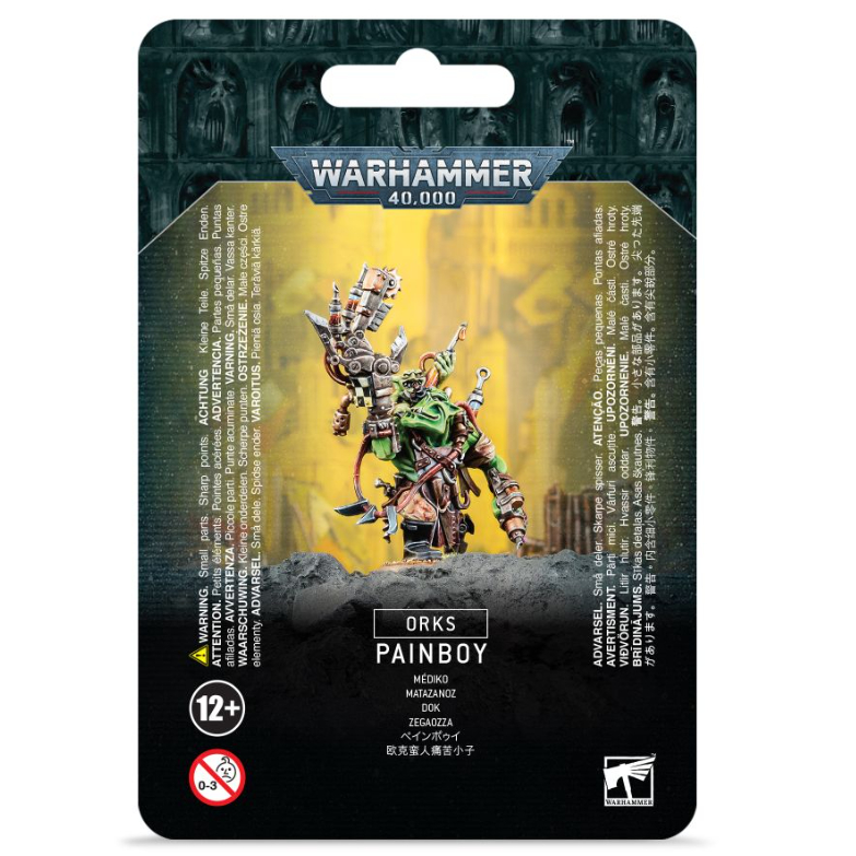 [GW พร้อมส่ง] WARHAMMER 40K: ORKS: PAINBOY โมเดลเกมสนามจำลอง