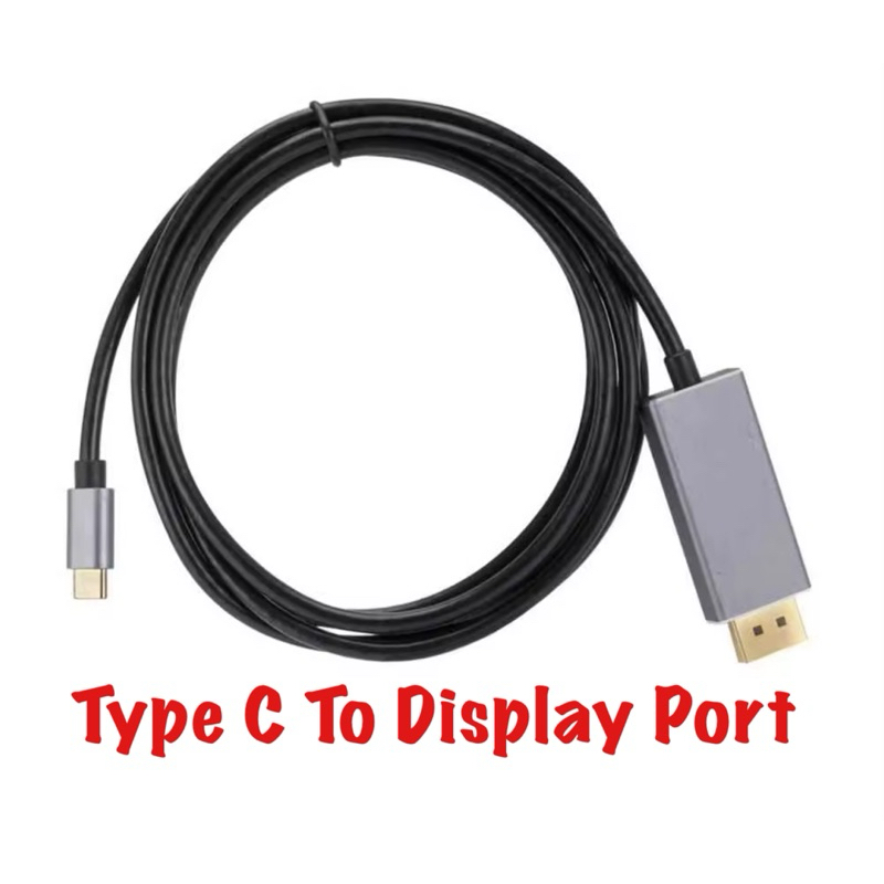 USB-C To DisplayPort สายเคเบิ้ล DP Type C 3.1ถึง4K 120Hz สาย1.4พอร์ตจอแสดงผล Thunderbolt 3สำหรับ Notebook Samsung DEX