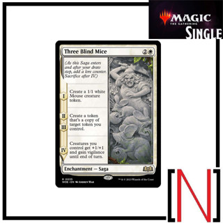 [MTG][Single][WOE] Three Blind Mice ระดับ Rare [ภาษาอังกฤษ]