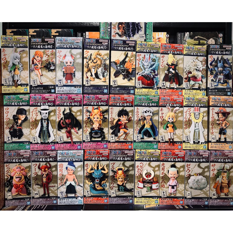 WCF One Piece วันพีช Onigashima รวมตัวละคร ภาค โอนิงะชิมะ Yamato Nika Kaido (มีมากกว่าในรู