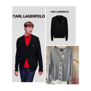 คาดิแกน Karl lagerfeld Cardigans มี logo ลุงkarl ปักที่หน้าอก