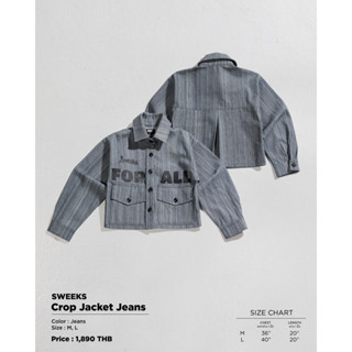 Sweeks Crop Jacket Jeans