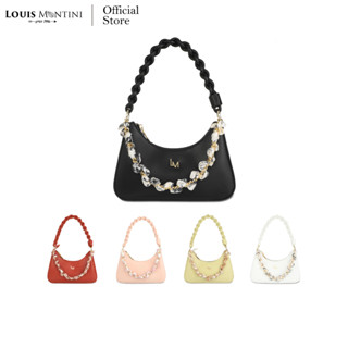Louis Montini (Fleur De Juillet) กระเป๋าถือผู้หญิงสะพายข้าง Handbags LY15 - Larkspur #15