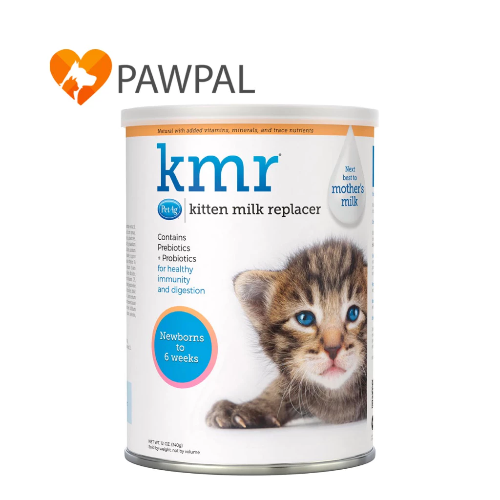 KMR นมผงแมว 12 oz 340 g PetAg 🔥Exp.2027 ล็อตใหม่ ลูกแมวแรกเกิด Powder kitten milk replacer เค เอ็ม อาร์