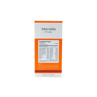 Dr. Choice B-Young 🔥Exp.5/2028 Intervetta บำรุงระบบประสาท ชะลอวัย สุนัข แมว Complete senior care supplement dog cat