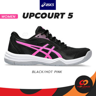 Pootonkee Sports Asics Womens UPCOURT 5 รองเท้าIndoor รองเท้าคอร์ท รองเท้าแบดมินตัน