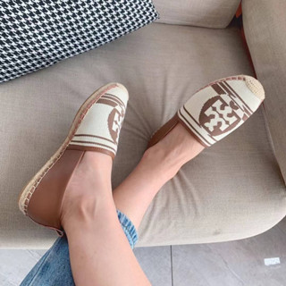 รองเท้า T Monogram Platform Espadrille  Size 7