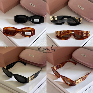 [ส่งฟรี] New Miu Miu OMU 11WS Sunglasses