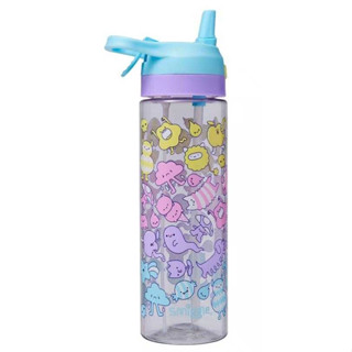 Smiggle Spritz Plastic Drink Bottle 700Ml ขวดน้ำสมิกเกอร์ลาย มาสเมโล แบบสเปรย์ กดเด้ง พร้อมส่งในไทย