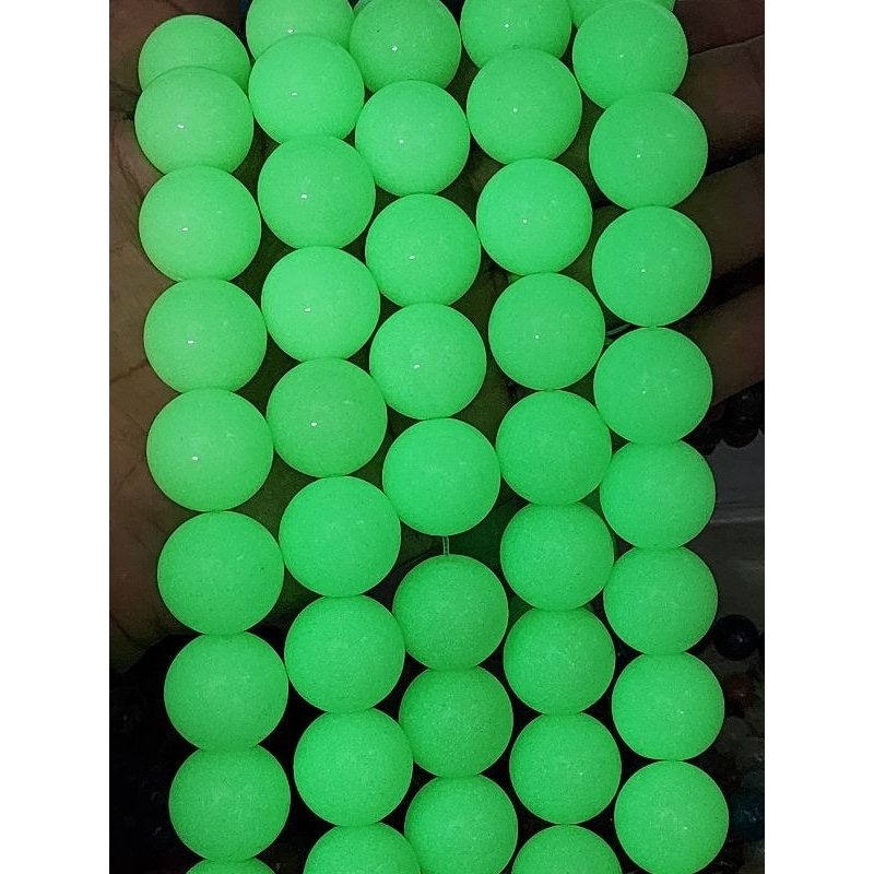 มุกราตรี (หินเรืองแสง) หินเส้นยาวขายส่งจากโรงงาน ความยาวประมาณ38cm