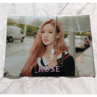 แฟ้ม โรเซ่ ของแท้ สุ่มจาก อัลบั้ม BLACKPINK - Official PHOTO BOOK [Japan Edition] Album พร้อมส่ง Kpop Rosé หายาก