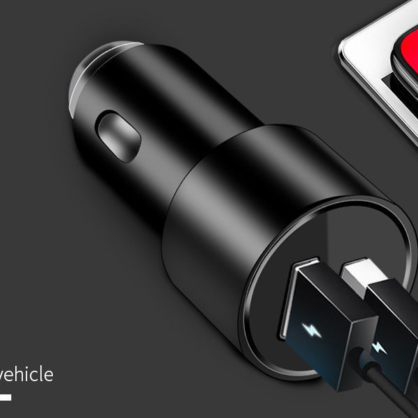 ❇☬▨24V Car Charger รถบรรทุก Fast CHARGING รถ Rush 12V Multi-Function โทรศัพท์มือถือหนึ่งลากสามเข็มขั
