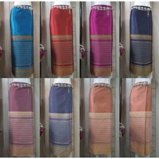 ผ้าถุงสำเร็จอัดกาว(เอว26"-36")