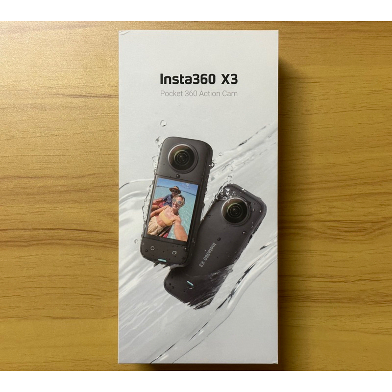 🌷ฟรี EMS🌷Insta360 X3 (มือ 2) + SD Card 128 GB + Invisible Selfie Stick 1.2 m +  Case Bag + Lens Cap