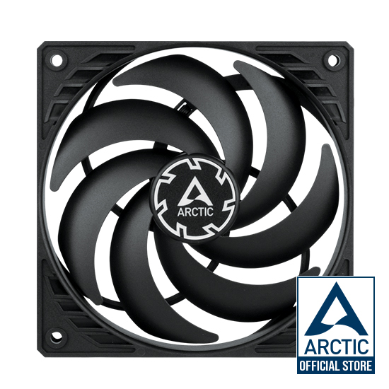ARCTIC P12 PWM PST SLIM BLACK (Computer fan / พัดลมระบายความร้อนคอมพิวเตอร์)