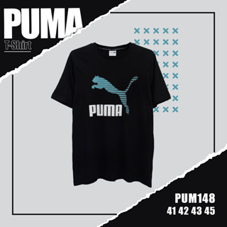 เสื้อยืดเเขนสั้น   PUMA (TSM-PUM-148) ผ้านิ่มใส่สบาย ระบายอากาศดี ใส่ได้ทั้งชายและหญิง