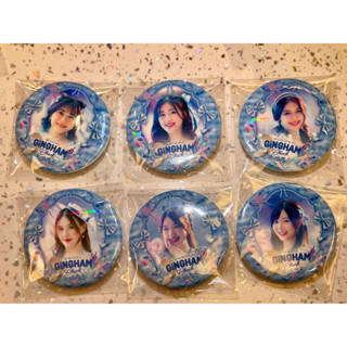 เข็มกลัดฮอโลแกรม ลิมิเต็ด BNK48 4th Album “Gingham Check” Limited Hologram Badge [Gygee Pakwan Angel Nenie ]