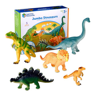 Jumbo Dinosaurs ชุดไดโนเสาร์จัมโบ้ 5 ชิ้น 🇺🇸💯แบรนด์แท้ Learning Resources