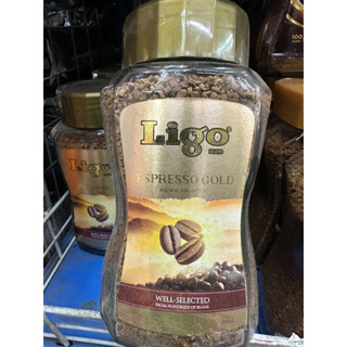 Ligo ลิโก้ เอสเพรสโซ่โกลด์ ขนาด200g กาแฟฟรีซดราย สุดพรีเมี่ยม