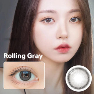 มาใหม่ ✨ Rolling Gray - Mitunolens คอนแทคเลนส์ญี่ปุ่น คอนแทคเลนส์รายปี วัสดุ MPC