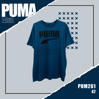 เสื้อยืดเเขนสั้น PUMA (รหัส 261) ผ้านิ่มใส่สบาย ระบายอากาศดี ใส่ได้ทั้งชายและหญิง