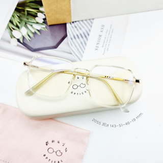 [ใส่โค้ด TWGAUG22 ลด 80 บาท]- แว่นสายตา แว่นกรองแสง สไตล์เกาหลี สั่งตัดคาสายตาได้ค่ะ สําหรับผู้หญิง รุ่น2055