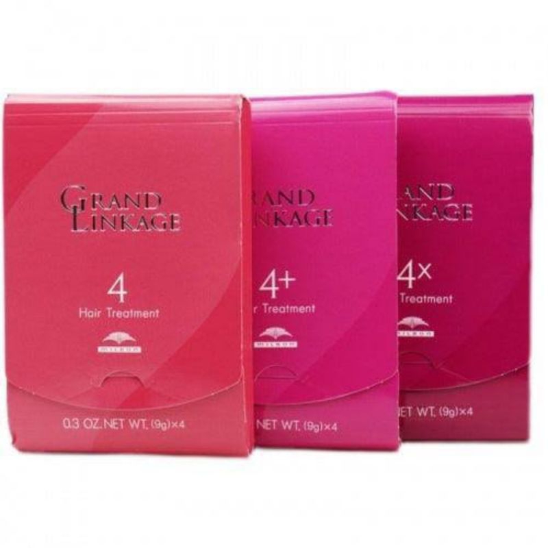 MILBON® Grand Linkage Weekly Booster 4 / 4+ / 4x ทรีตเมนต์สูตรเข้มข้นสำหรับผมทำสี