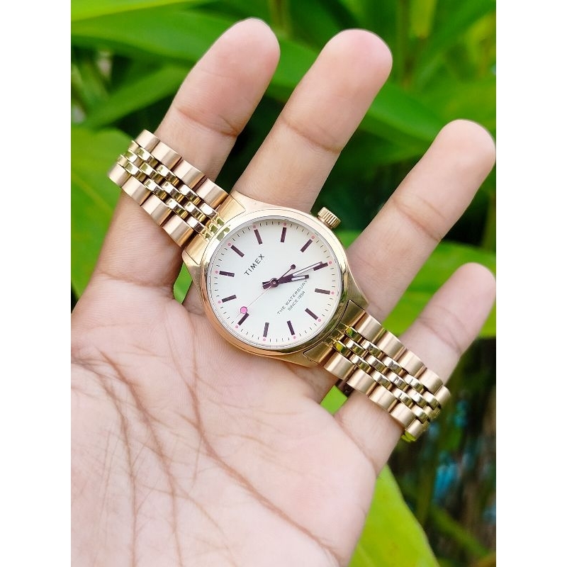 Timex Watch Woman Analog Quartz รุ่น- TW2U23300  นาฬิกา​( แกะกล่อง​มือ​1 )​