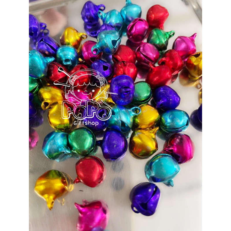 กระดิ่ง กระพรวน 1 ซม/1.2 ซม/1.4 ซม แยกสี สีล้วน