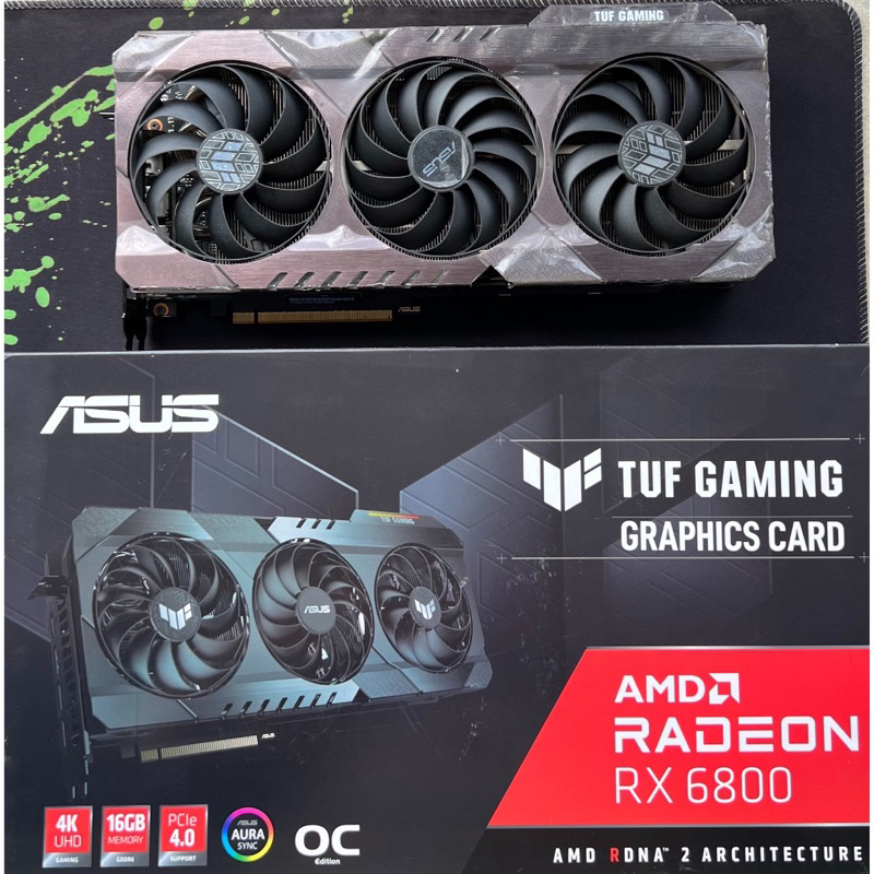 rx6800 TUF 16G มือสอง