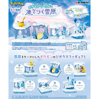 🌈🌷พร้อมส่ง 🌷 [ขาย *แยกกล่อง เลือกแบบได้] Rement Gather and spread! Pokemon World 3 Frozen Snowfield  รีเมนท์ โปเกมอน แท้