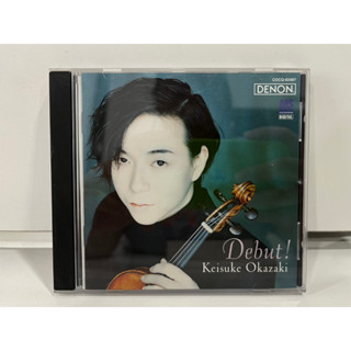 1 CD MUSIC ซีดีเพลงสากล  DEBUT! KEISUKE OKAZAKI, violin   COCQ-83487   (C10H15)