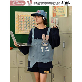 Snbl x Disney เสื้อสเวตเตอร์และเสื้อกั๊ก จูดี้ Zootopia